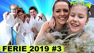 KĄPIEL ZIMĄ NA DWORZE 😱 AQUAPARK WARMIA PARK  FERIE 2019 3 [upl. by Ulrika]