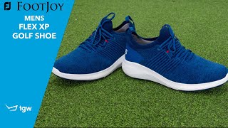 FootJoy Flex XP Golf Shoes Overview by TGW [upl. by Norrej]