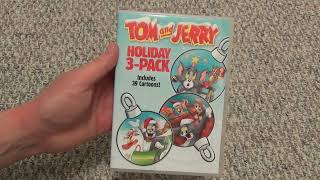 Tom and Jerry Holiday 3Pack DVD Unboxing [upl. by Yim625]