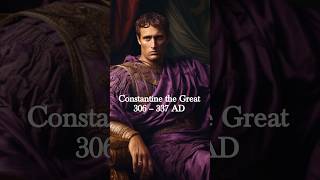 The First Christian Emperor  Constantine the Great 306  337 AD  Ancient Rome shorts history [upl. by Lipski929]