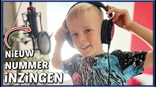 NiEUW NUMMER iNZiNGEN iN DE STUDiO 🎧  quot DANSENquot  Luan Bellinga 140 [upl. by Bertrand371]