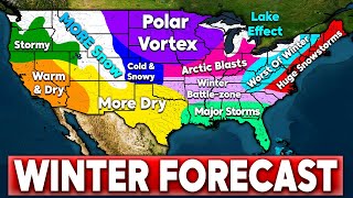 UPDATED  Winter Forecast 2024  2025 2 [upl. by Ariaj]