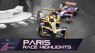 Formula E Paris EPrix Race Highlights DS Virgin Racing S4 R8 [upl. by Ilera]