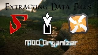 Skyrim  Mod Organizer amp Nexus Mod Manager How to Extract Data Files Rudy ENB Installation [upl. by Bedell]