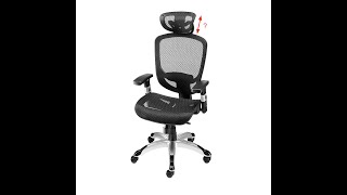 How to Fix or Adjust Headrest of Staples Hyken Mesh Task Chair [upl. by Guido]