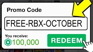 This SECRET Promo Code Gives FREE ROBUX Roblox October 2024 [upl. by Schreibe]