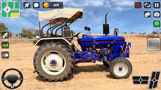 Big farming games farm games  tractor game  tractor wala game  tractor gadi game 7 [upl. by Asilegna]