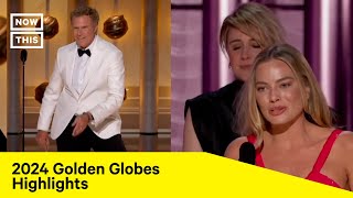 2024 Golden Globes Most Memorable Moments [upl. by Oigroeg]