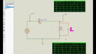 redressement simple alternance et condensateur de filtrage [upl. by Fesoy]