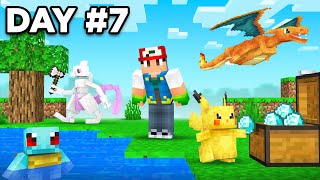 ⁠I Found All The RARE POKÉMON In Minecraft Saga Pixelmon [upl. by Ozzy]