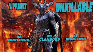 HELICATH UNKILLABLE FOR SAND DEVILIRON TWINCLANBOSS  SAME SPEED FOR EVERY BOSS [upl. by Igenia235]