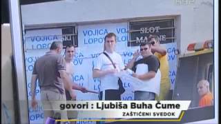 Napeto u Surčinu Čume lepio plakate [upl. by Llenoil826]