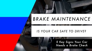 Brake Maintenance 101 Why Regular Inspections Are a MUST for Cars 🚗🔧 [upl. by Goren]