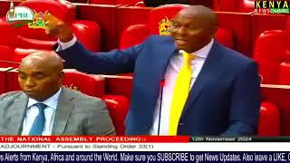 RUDISHENI NHIF MTOE HII SHA MP GATHONI WA MUCHOMBA TELLS KIMANI ICHUNGWA AT THE PARLIAMENT [upl. by Anissej36]