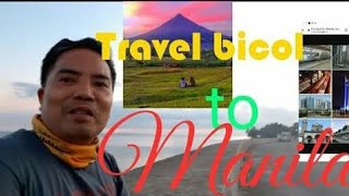 Bicol to Manila Pandemic travel [upl. by Shoemaker]