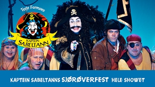 Kaptein Sabeltanns Sjørøverfest Chat Noir Oslo [upl. by Yesnikcm146]