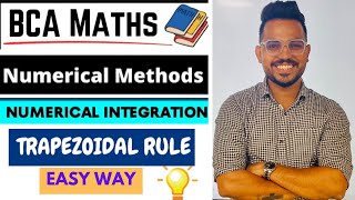 Trapezoidal rule  Numerical methods  BCA Engineering Maths [upl. by Danyelle521]