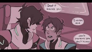 Sleepover  Klance Voltron Comic Dub [upl. by Meggie]