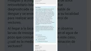 Prevención diagnóstico y tratamiento del dengue 2024  Evaluación Modulo 2 [upl. by Yarak]