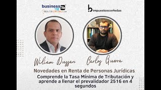 Novedades en Renta de Personas Jurídicas 2023  2024 [upl. by Irep]