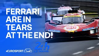 “ONE OF THE TOUGHEST LE MANS EVER” 💨  Le Mans 24 Hour 2024 Race Finish  Eurosport [upl. by Hembree]