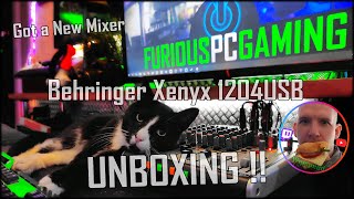 Behringer Xenyx 1204USB unboxing [upl. by Heyward506]