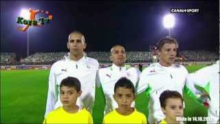 lhymne kassaman lors du match AlgerieLibye  HD [upl. by Nahsab]