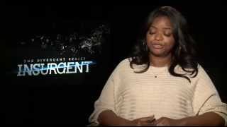 “Insurgent” Interview with OscarWinner Octavia Spencer [upl. by Aihpled]