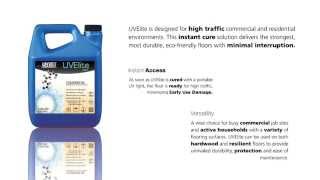 UVElite UV Cured Floor Finish [upl. by Haelahk]