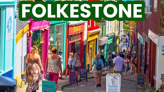 Discovering the Charms of Folkestone A Guided Walk Through a Coastal Gem  2023 [upl. by Bledsoe]