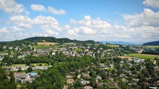 Drone Views of Switzerland in 4k Zumikon amp KusnachtItschnach  Zurich [upl. by Dorrahs]