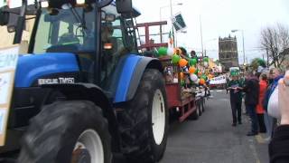 ST PATRICKS DAY PARADE IN BALLYLANDERS [upl. by Costin]