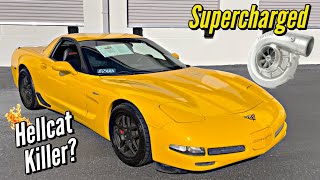 This Supercharged C5 Corvette eats Hellcats for half the price Is this the Best Vette Ever [upl. by Harilda454]