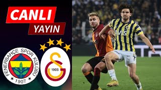 🔴FENERBAHÇE  GALATASARAY MAÇI CANLI İZLE [upl. by Keryt766]