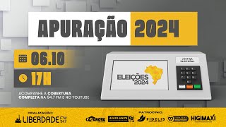 ELEIÇÕES 2024  APURAÇÃO DO 1º TURNO  RÁDIO LIBERDADE DE CARUARU [upl. by Elohc]