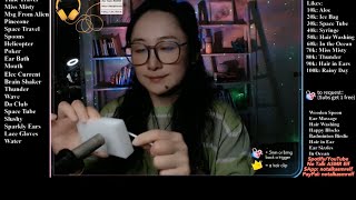 ASMR LIVE REPLAY [upl. by Dobb]