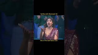 Vartika Jha Dharmesh sir 💃🔥 Dance shorts VartikaJhaWorld Indias Best Dancer Season 4 [upl. by Jamill]