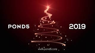 Christmas Tree animation  After Effects template [upl. by Jenn]