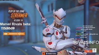 POTG FASTEST GENJI IN THE WORLD NECROS GENJI OVERWATCH 2 SEASON 11 GAMEPLAY [upl. by Sholom80]