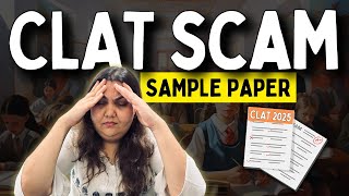 Whats wrong with CLAT consortium  clat2025 sample paper2 [upl. by Gibbon]