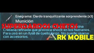 como conseguir los DARDOS MAS PODEROSOS de ARK MOBILE en ESPAÑOL [upl. by Inahteb]