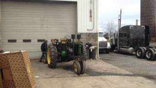 720 John Deere twin turbo on dyno [upl. by Ahsias]