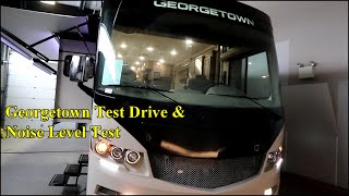 How noisy are gas motorhomes 2020 Georgetown Motorhome Test Drive [upl. by Anelram]