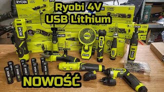 Ryobi System 4V USB LITHIUM  TEST [upl. by Aymer99]