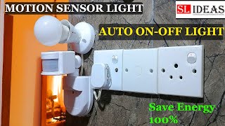 Automatic On Off Light Switch \ Motion Sensor Light \ Save Energy\PIR [upl. by Pedaias204]