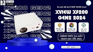 Xview Xf200 thế hệ 2 nâng cấp 20 độ sáng 1500 Ansi lấy nét điện tử và ngoại hình vẫn xấu [upl. by Victorine]