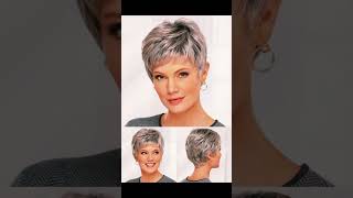 Short Haircuts for Older Women Over 50 60 70 Hairstyle 2023 [upl. by Diskin]