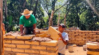 Así Se Hace Una Casa De Adobe En Mexico [upl. by Elazaro]