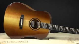 Bedell Guitars 1964 Dreadnought Acoustic Guitar [upl. by Ediva]