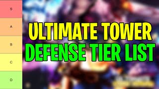 New Ultimate Tower Defense Tier List 2024  All Units Ranked From Best To Worst [upl. by Greenland38]